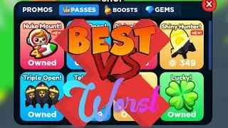 BEST & WORST GAMEPASSES IN NUKE SIMULATOR - WHICH ONES ARE WORTH IT???