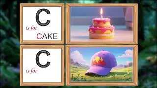 MY ALPHABET WRITING-A |  3   C  FOR CAKE & CAP