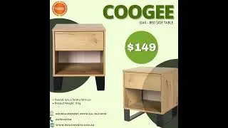 🥰 NEW ARRIVAL💖 COOGEE BEDSIDE TABLE FOR SALE🚚 #Interiordesign #homedecor