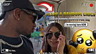 THIS RANDOM CHICK MOVED DOWN SOUTH FOR ME **THINGS GO WILD 😳**