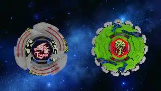 Beyblade 3D Animation: Lightning L-Drago vs Poison Serpent
