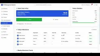 Automate HR: Smart HR Management System with GenAI (Admin/Employee/Manager Portal)