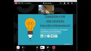 LinkedIn for Job Seekers - Lynne Williams - 2023-03-31