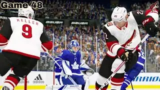 🏒 NHL 19 (Player Career) Gameplay & Reactions, AZ Coyotes - Game 48   (PS4)