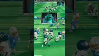 Monsters Inc's SULLEY IS A BEAST on the Football field! NFL UK & Ireland #nfl #monstersinc