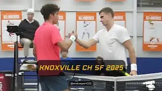 Knoxville Challenger 2025 SF: Daniil Glinka [6] vs. Darwin Blanch Highlights
