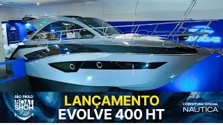 Lan&ccedil;amento Evolve 400 HT com motor de popa | S&atilde;o Paulo Boat Show 2024 | N&Aacute;UTICA