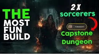 Diablo 4 - BEST LEVELING BUILD to 100? SORCERER INCINERATE