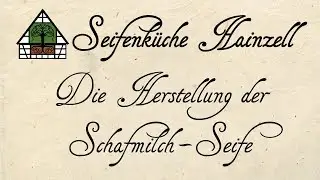 Die Herstellung der Schafmilch Seife