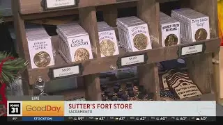 Sutter's Fort Store, 9am