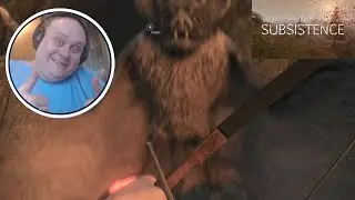Subsistence | gameplay S1E942 | Bloody vampire bats in a full cave run