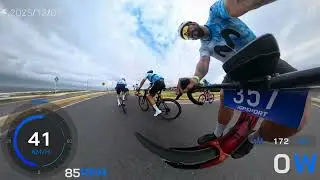 Gran fondo Movistar Punta del Este 2025 en 360,por Alexis Navarrete 