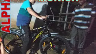 ALPHA MUNICH,FAT CYCLE,DUAL DISH BREAK,FRONT SUSPENSION, FLYING MUDGUARD