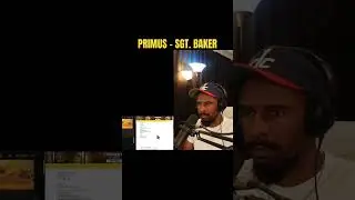 First Time Hearing Primus - Sgt. Baker #primus #fyp #reaction