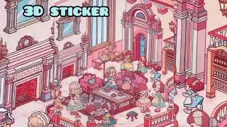 ASMR | handmade sticker diy paper #asmr #sticker #art 