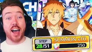 NEW 10TH ANNIVERSARY SOUL ASCENSION ICHIGO & RUKIA SUMMONS! Bleach: Brave Souls!
