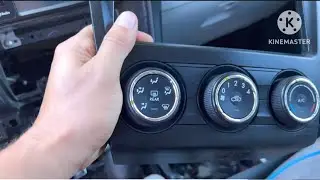 How to Remove, Replace or inspect the A/C Switch on a 2015 Subaru Forester