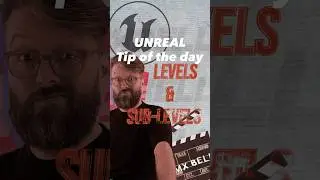 🎬 UE Filmmaking tip of the day - Master Levels + Sublevels = Clean structure, fast workflow.