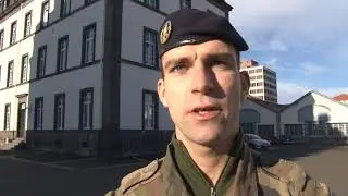 Simon Antony dans la peau d'un militaire du 92ème RI
