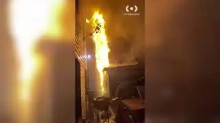 Flames on Multiple Floors of Home at East New York, Brooklyn