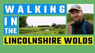 Walking in the Lincolnshire Wolds [with a DJI Drone]