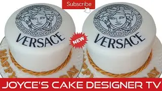 Простые способы украшения этого потрясающего торта от Versace