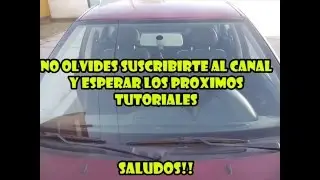 Evitar que se empañe el parabrisas  MEJOR METODO