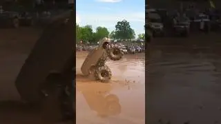 Wheel Stand Off the Line #offroad #horsepower #mudbog #truck #mudslinging