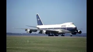 BOAC Landing At Heathrow