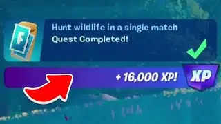 How To Easily Hunt Wildlife in a single match Fortnite