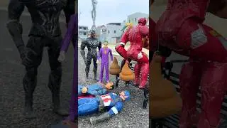 Ironman,Haley Quinn vs Joker,Venom No & Yes | Marvel Toys