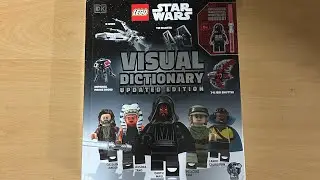 Unboxing van LEGO Star Wars: Visual Dictionary Updated Edition Book (Darth Maul 25 Years Minifigure)