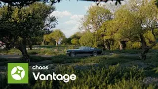 Chaos Vantage | Animation | Mid-Century Muscle & Minimal Design | Nadeem CG Artist