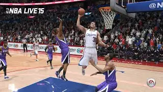 NBA Live 15 (Xbox One) - Clippers vs. Kings - Highlights - Lob City