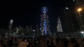 New Year's Eve Fireworks at Burj Khalifa | Stunning Dubai Views | December 2021