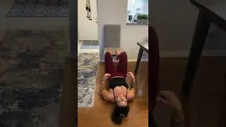 Chair glute bridge