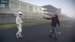 Kung Fu Stig Attacking at Starter Scenes (Top Gear : Made In (China))