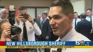 Col. Chad Chronister appointed interim Hillsborough County Sheriff