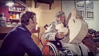 Ivry Gitlis inspired by Valerio Ferron instruments