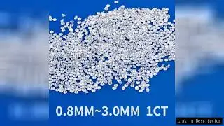 DEF VVS-VS Top Melee Lab Grown Diamonds 0.8mm ~ 3.0mm  HPHT Full Cut VVS-SI Loose Diamond Wholesale