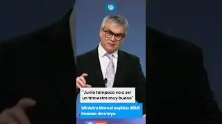 Ministro Marcel explica d&eacute;bil Imacec de mayo