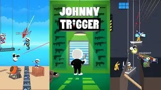 Johnny Trigger Gameplay Walkthrough - All Level & All Bosses 51-80