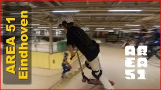 Stunt Scooter in Eindhoven - Area51 - Was für eine gigantische Halle. 2 Tage Scooter Action ...