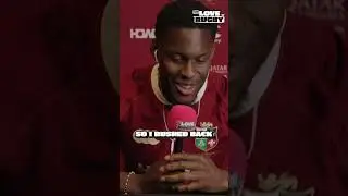 Rinsed by the Lions captain Maro Itoje 🤑 #rugby #lionsrugby