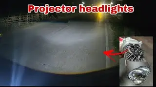 CYT Projector headlights bulb h4 extra brightness for all bike installed 