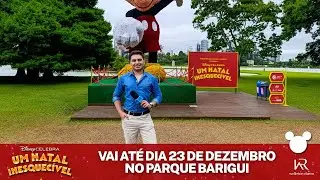 Disney Celebra: Um Natal Inesquecível vai até dia 23 de dezembro no Parque Barigui