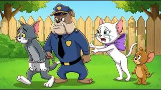 Officers, please, set Tom free! Is it true that Tom is innocent? #tomandjerry