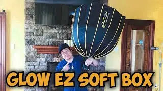 Glow EZ Deep Parabolic 38 Inches Dome Soft Box Unboxing Setup