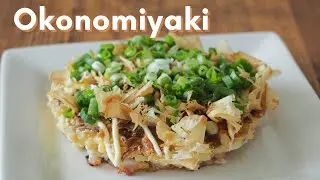 Okonomiyaki Osaka Style - Japanese Street Food