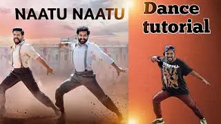 Naatu Naatu song trending steps Dance tutorial / RRR Movie @JoviJodi